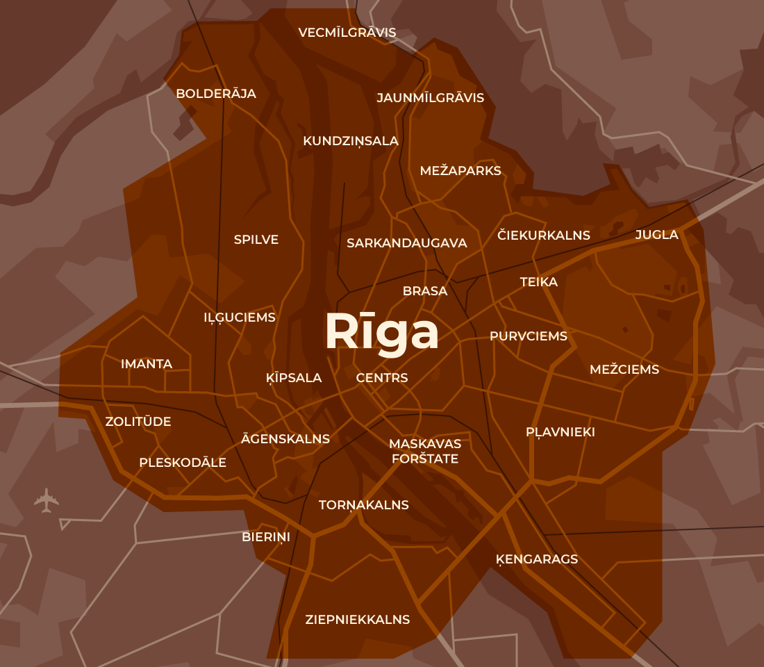 Delivery area